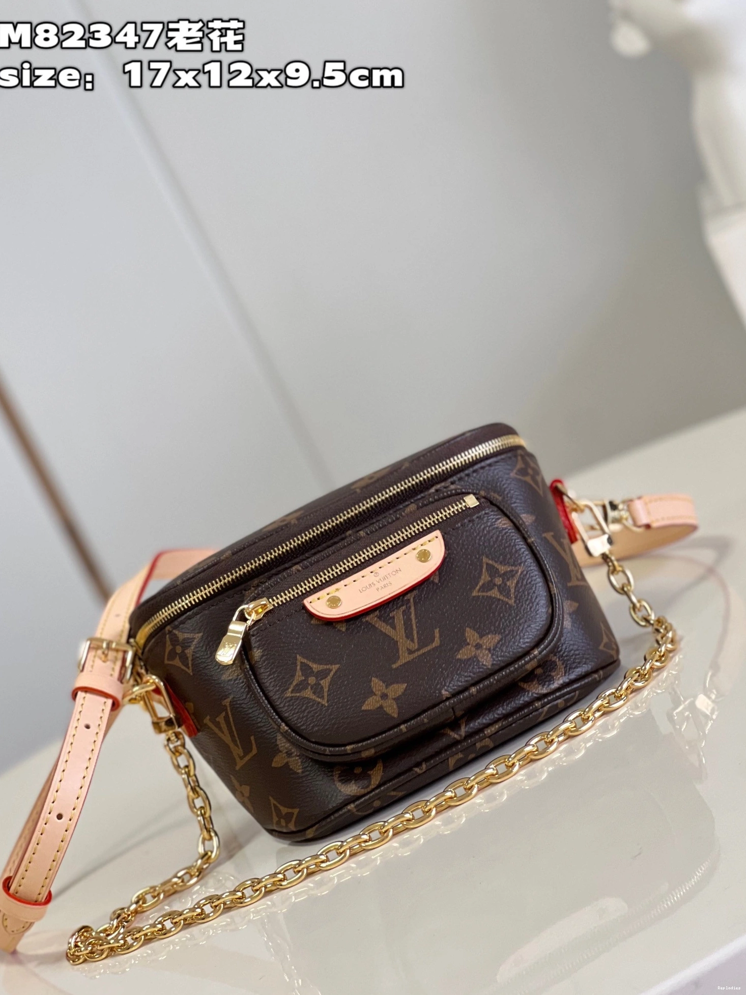 Repladies MINI VUITTON LOUIS BUMBAG-17-12-9.5CM 0726